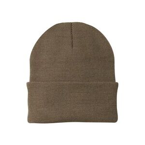NWOT Light Brown Cuffed Beanie